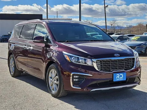 Red 2020 Kia Sedona SX for sale in El Paso, TX