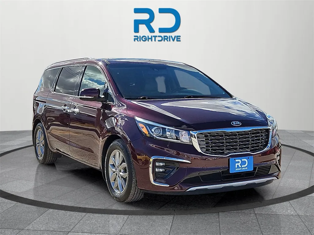 Red 2020 Kia Sedona SX for sale in El Paso, TX