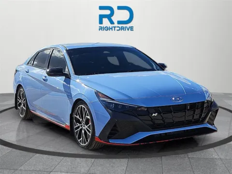 Blue 2022 Hyundai Elantra N for sale in El Paso, TX