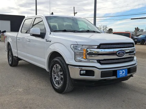 White 2019 Ford F-150 Lariat for sale in El Paso, TX