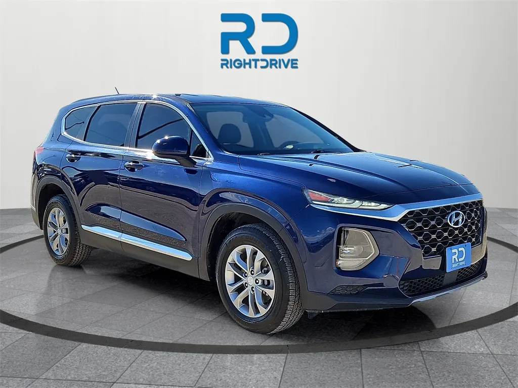 Blue 2020 Hyundai Santa Fe SE for sale in El Paso, TX