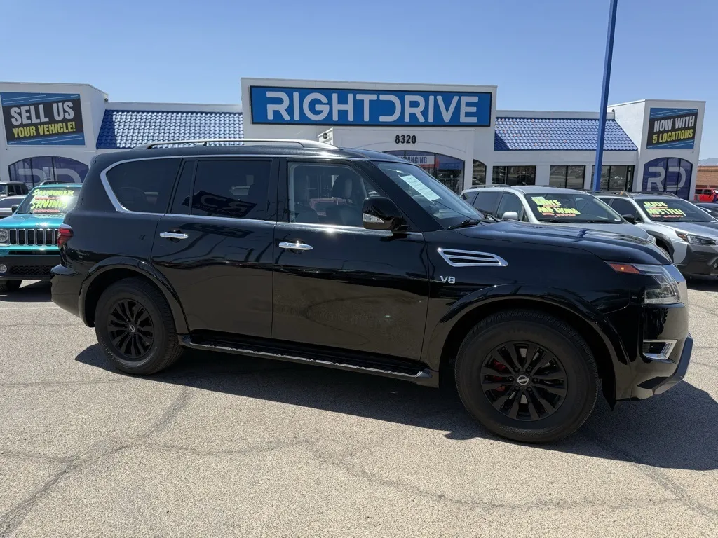 Black 2021 Nissan Armada SV for sale in El Paso, TX