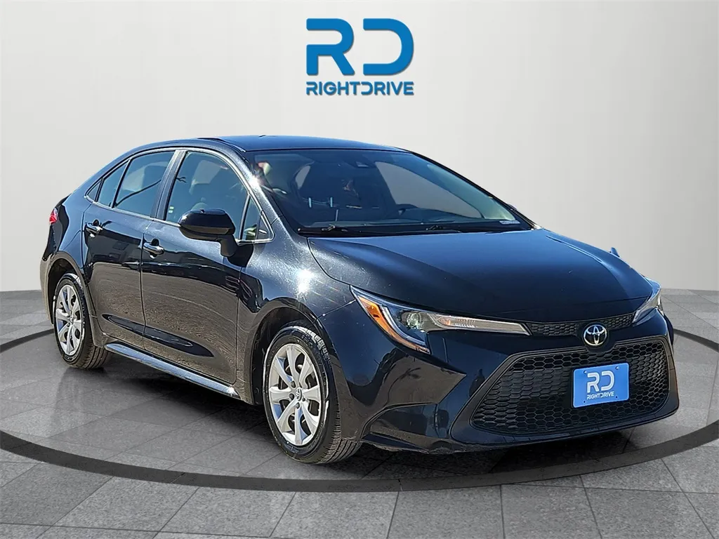 Black 2021 Toyota Corolla LE for sale in El Paso, TX