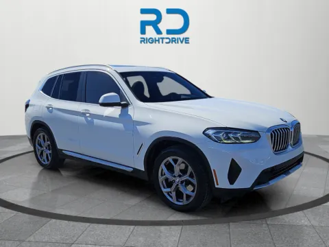 White 2022 BMW X3 xDrive30i for sale in El Paso, TX