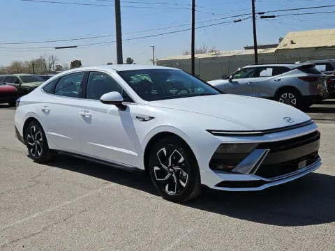 White 2025 Hyundai Sonata SEL for sale in El Paso, TX