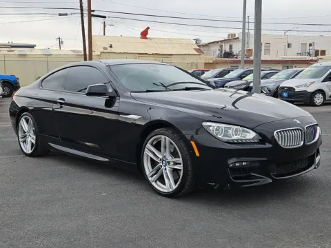 Black 2014 BMW 6 Series 650i for sale in El Paso, TX