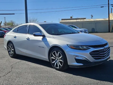 Silver 2020 Chevrolet Malibu RS for sale in El Paso, TX