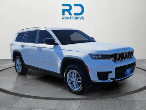White 2025 Jeep Grand Cherokee L Laredo for sale in El Paso, TX