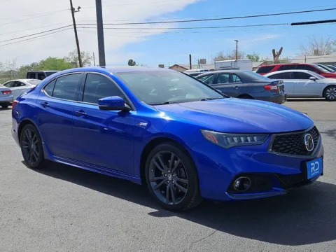 Blue 2020 Acura TLX 3.5L A-Spec Pkg for sale in El Paso, TX