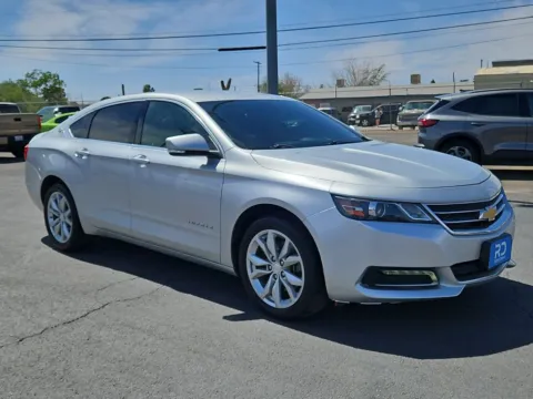 Silver 2018 Chevrolet Impala LT for sale in El Paso, TX