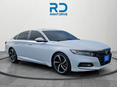 White 2018 Honda Accord Sport for sale in El Paso, TX