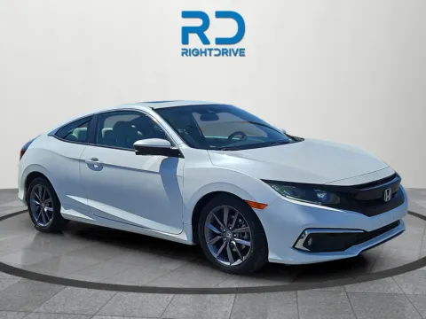 White 2020 Honda Civic EX for sale in El Paso, TX