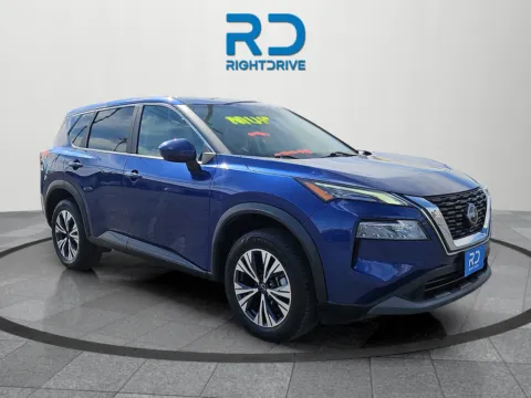 Blue 2023 Nissan Rogue SV for sale in El Paso, TX