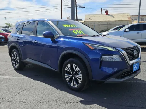 Blue 2023 Nissan Rogue SV for sale in El Paso, TX