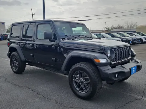 Black 2025 Jeep Wrangler Sport S for sale in El Paso, TX