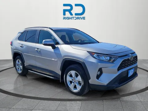 Silver 2021 Toyota RAV4 XLE for sale in El Paso, TX