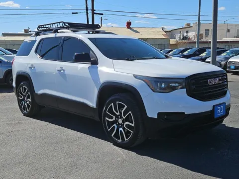 White 2019 GMC Acadia SLT-1 for sale in El Paso, TX
