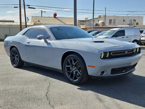 Gray 2021 Dodge Challenger SXT for sale in El Paso, TX