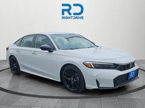 White 2025 Honda Civic Sport for sale in El Paso, TX