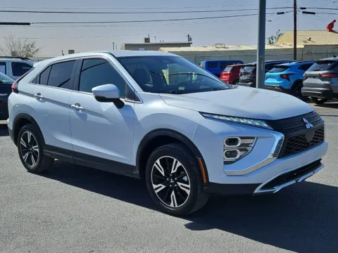 White 2025 Mitsubishi Eclipse Cross Black Edition for sale in El Paso, TX