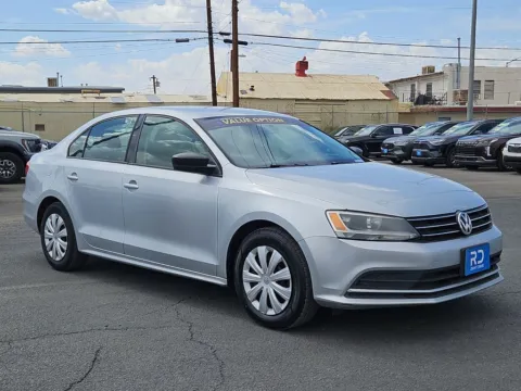 Silver 2015 Volkswagen Jetta 2.0L S for sale in El Paso, TX