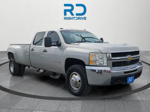 Silver 2009 Chevrolet Silverado 3500HD Work Truck for sale in El Paso, TX