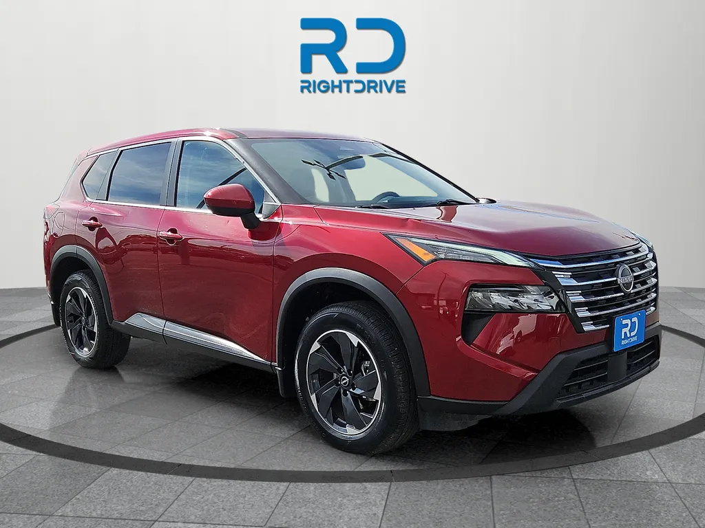 Red 2024 Nissan Rogue SV for sale in El Paso, TX