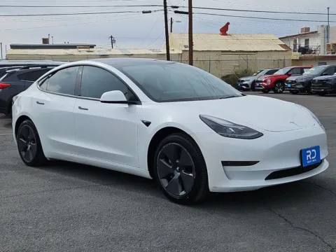 White 2022 Tesla Model 3 for sale in El Paso, TX