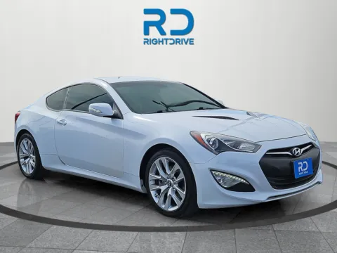 White 2016 Hyundai Genesis Coupe 3.8 for sale in El Paso, TX