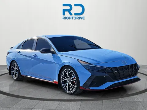 Blue 2022 Hyundai Elantra N for sale in El Paso, TX