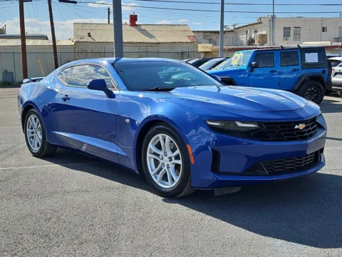 Blue 2021 Chevrolet Camaro 1LS for sale in El Paso, TX