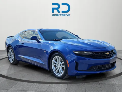 Blue 2021 Chevrolet Camaro 1LS for sale in El Paso, TX