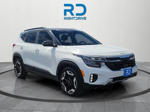 White 2024 Kia Seltos SX for sale in El Paso, TX