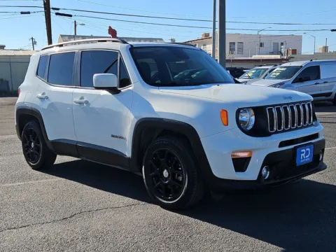 White 2020 Jeep Renegade Latitude for sale in El Paso, TX