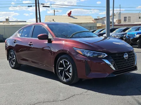 Red 2025 Nissan Sentra SV for sale in El Paso, TX
