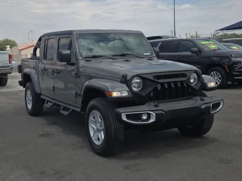 Gray 2022 Jeep Gladiator Sport for sale in El Paso, TX