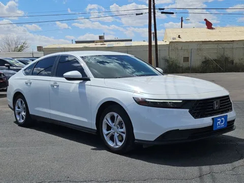 White 2025 Honda Accord LX for sale in El Paso, TX