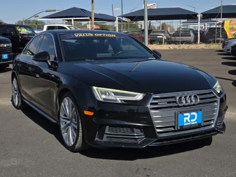 Black 2017 Audi A4 2.0T Premium Plus for sale in El Paso, TX