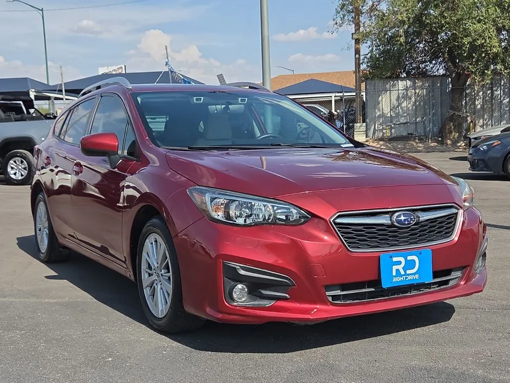 Red 2018 Subaru Impreza 2.0i Premium for sale in El Paso, TX