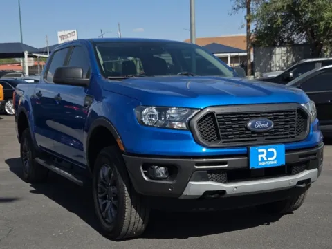 Blue 2021 Ford Ranger XLT for sale in El Paso, TX