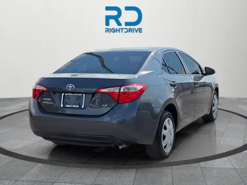 Another view of 2015 Toyota Corolla LE for sale in El Paso, TX at RightDrive - 8320 Gateway East