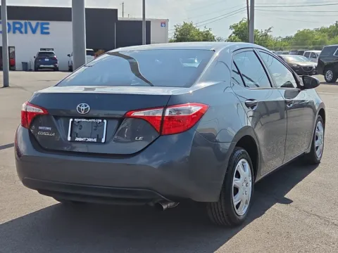 Another view of 2015 Toyota Corolla LE for sale in El Paso, TX at RightDrive - 8320 Gateway East