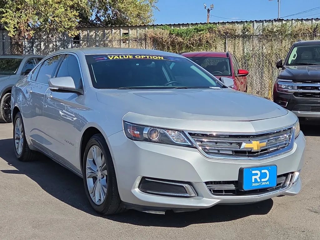 Silver 2015 Chevrolet Impala LT for sale in El Paso, TX
