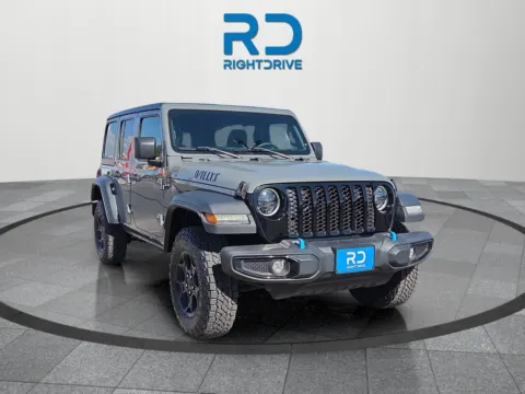 Gray 2023 Jeep Wrangler Willys 4xe for sale in El Paso, TX