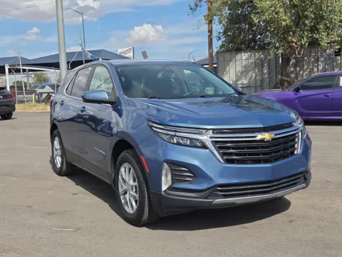 Blue 2024 Chevrolet Equinox LT for sale in El Paso, TX