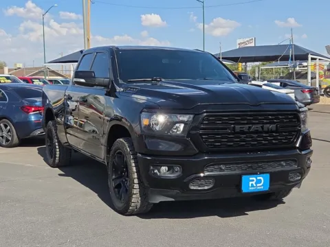 Black 2022 Ram 1500 Big Horn/Lone Star for sale in El Paso, TX