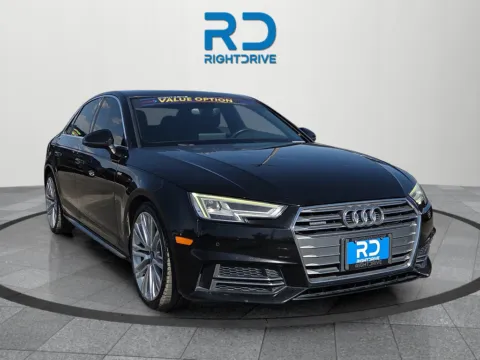Black 2017 Audi A4 2.0T Premium Plus for sale in El Paso, TX