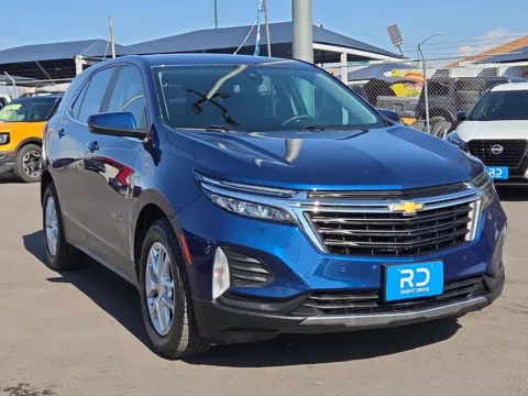 Blue 2022 Chevrolet Equinox LT for sale in El Paso, TX