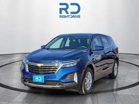 Blue 2022 Chevrolet Equinox LT for sale in El Paso, TX