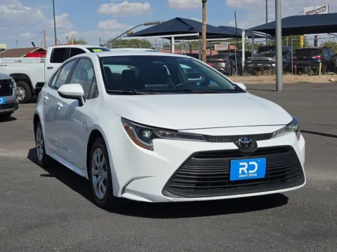 White 2024 Toyota Corolla LE for sale in El Paso, TX